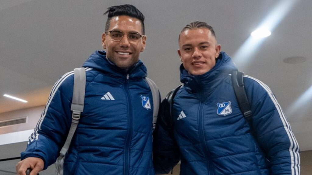 Falcao y Millonarios ya están en Buenos Aires.