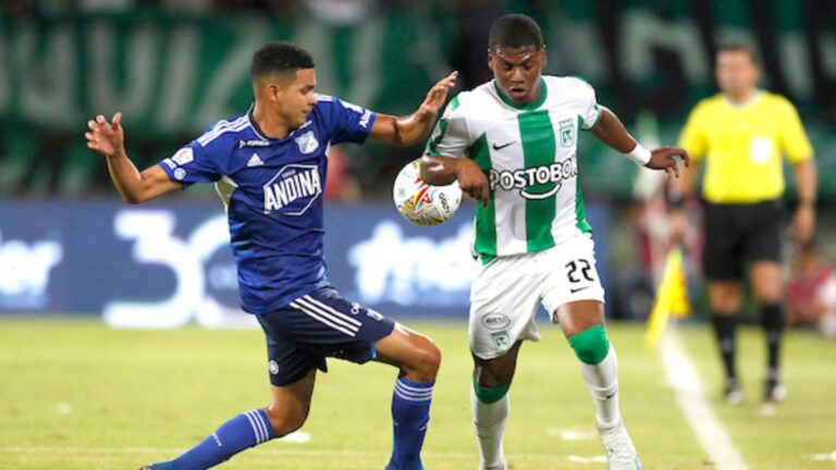 La Dimayor adelanta el partido entre Millonarios y Atlético Nacional de la fecha 6