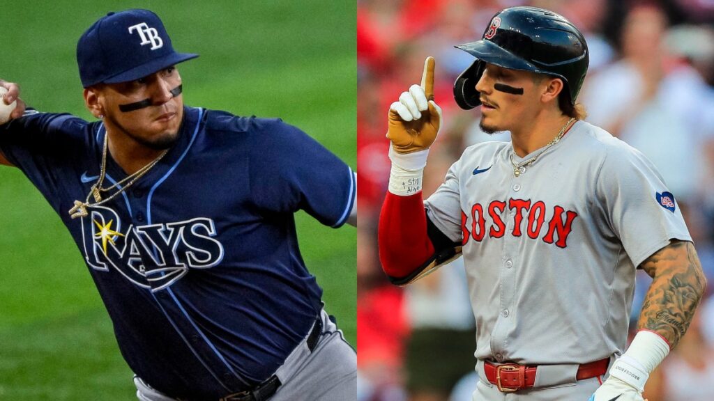 Isaac Paredes y Jarren Duran, en la lista de reservas de la Liga Americana para el Juego de Estrellas de la MLB