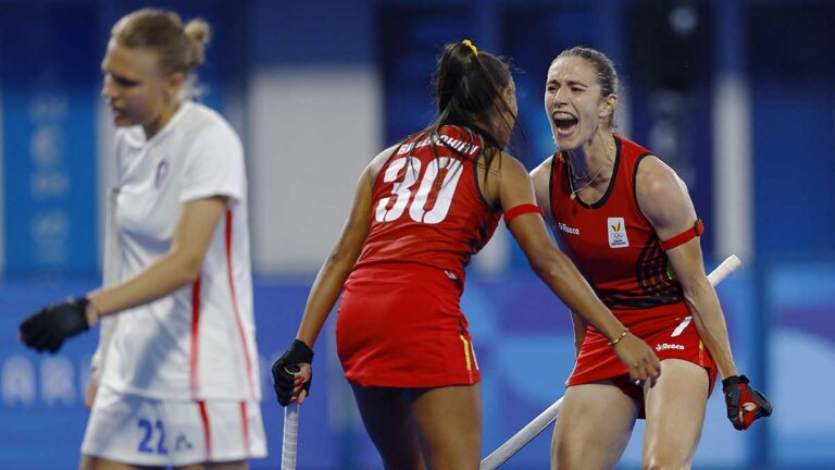 Highlights de hockey sobre pasto en Paris 2024: Resultado del Francia vs Bélgica del Grupo A femenil