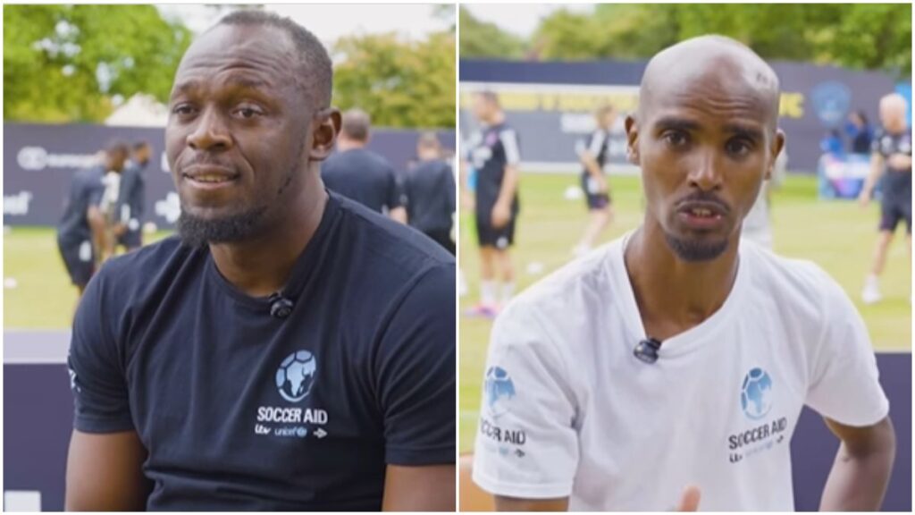 Usain Bolt y Mo Farah dan sus pronósticos de cara a Paris 2024