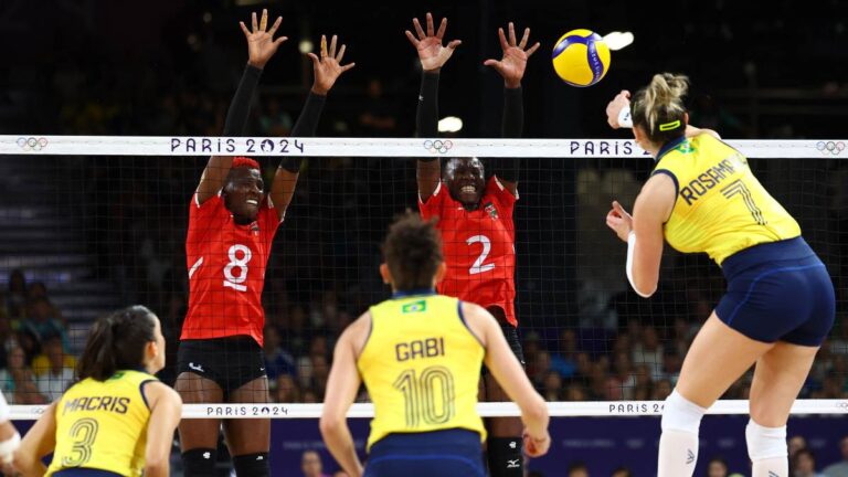 Highlights de voleibol en Paris 2024: Resultado de Brasil vs Kenya del Grupo B Femenil