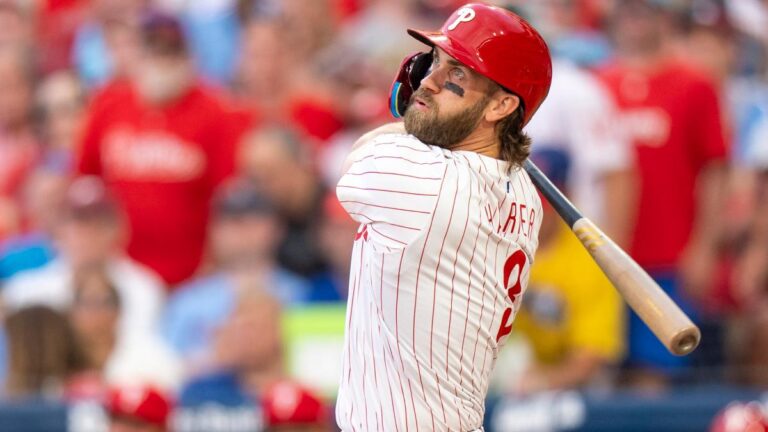 Los Phillies recuperan a Bryce Harper y Kyle Schwarber para la serie de líderes ante los Dodgers