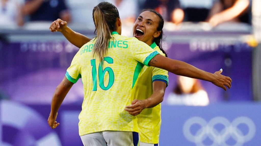 Brasil consigue victoria en su debut en el fútbol femenil de Paris 2024 | REuters