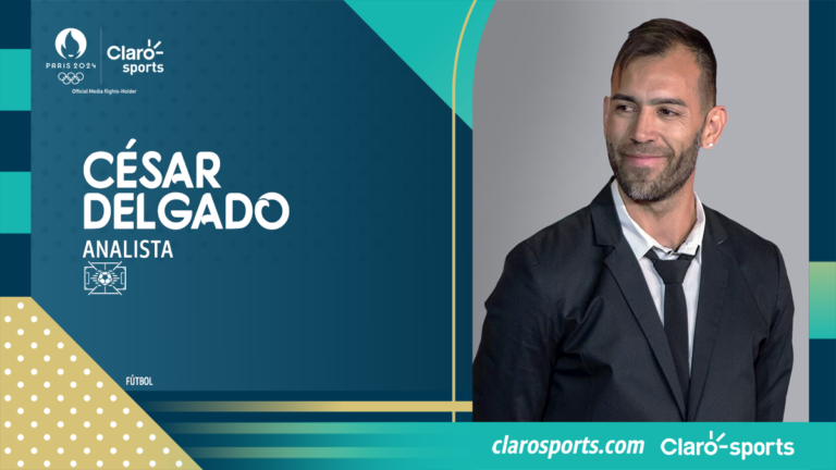 César ‘Chelito’ Delgado alineará con el equipo Claro Sports para el fútbol de Paris 2024
