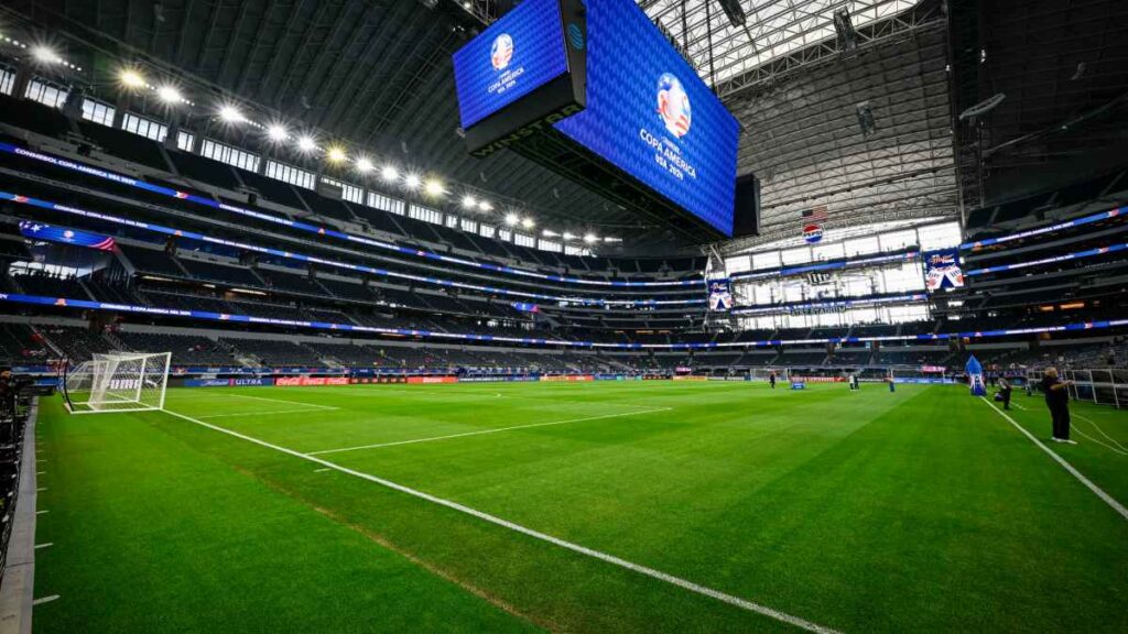 El AT&T Stadium en Dallas durante la Copa América | Reuters