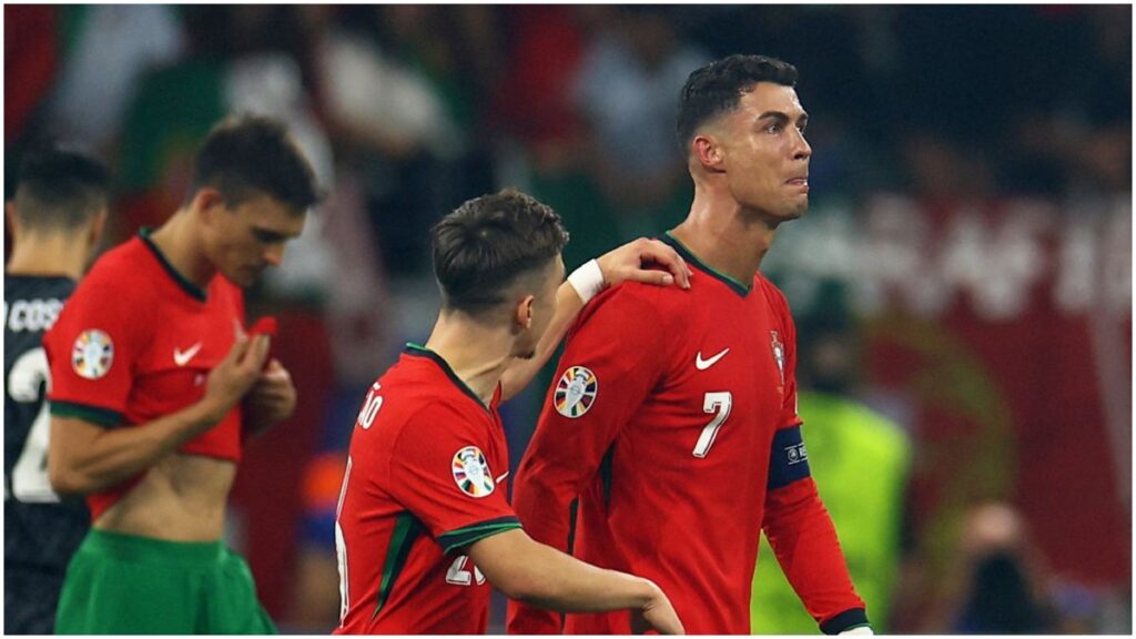 Cristiano Ronaldo rompe en llanto con Portugal | Reuters