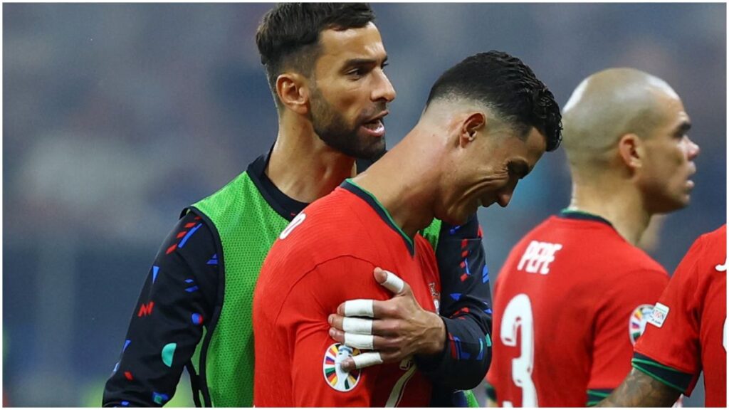 Cristiano Ronaldo se echa a llorar | Reuters