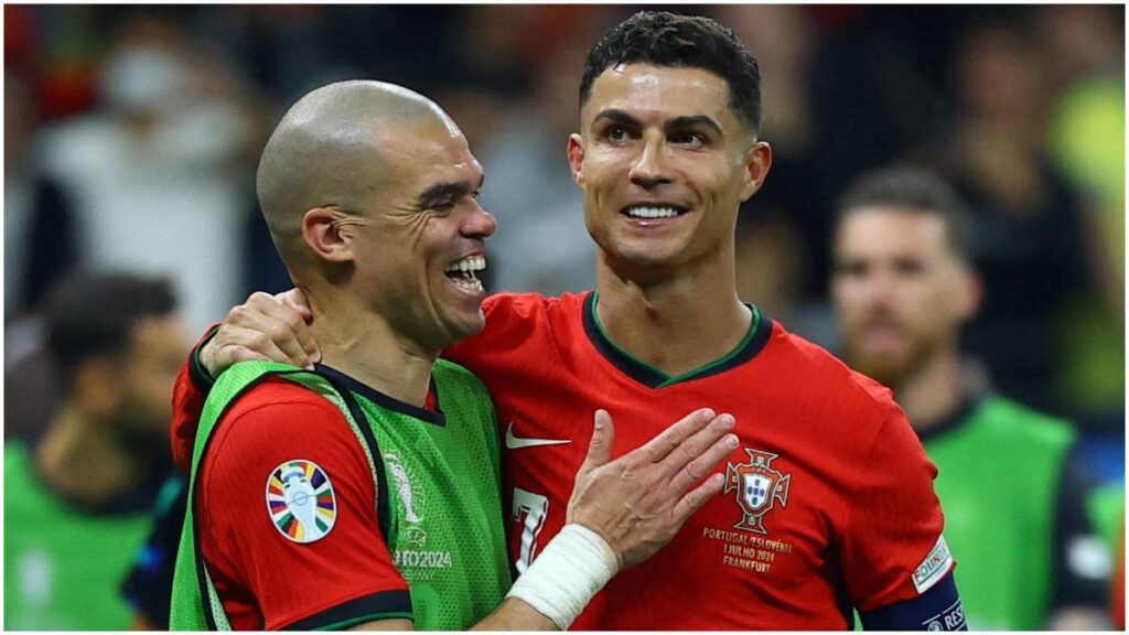 Cristiano Ronaldo y Pepe | Reuters; Pfaffenbach