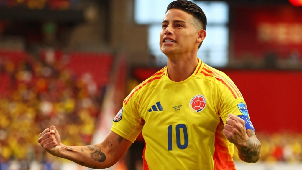 James volvió a brillar en la Copa América. Reuters