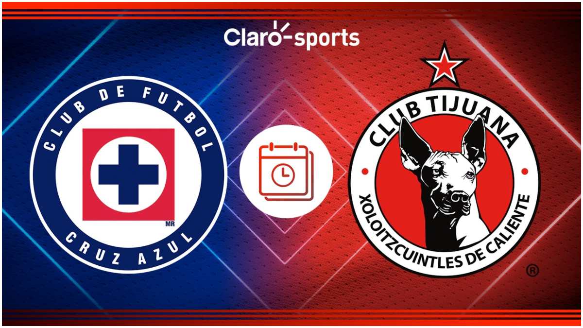 Cruz Azul vs Xolos, en vivo Horario y dónde ver por TV y online la