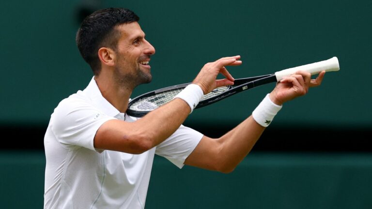 Novak Djokovic alcanza su sexta final consecutiva de Wimbledon