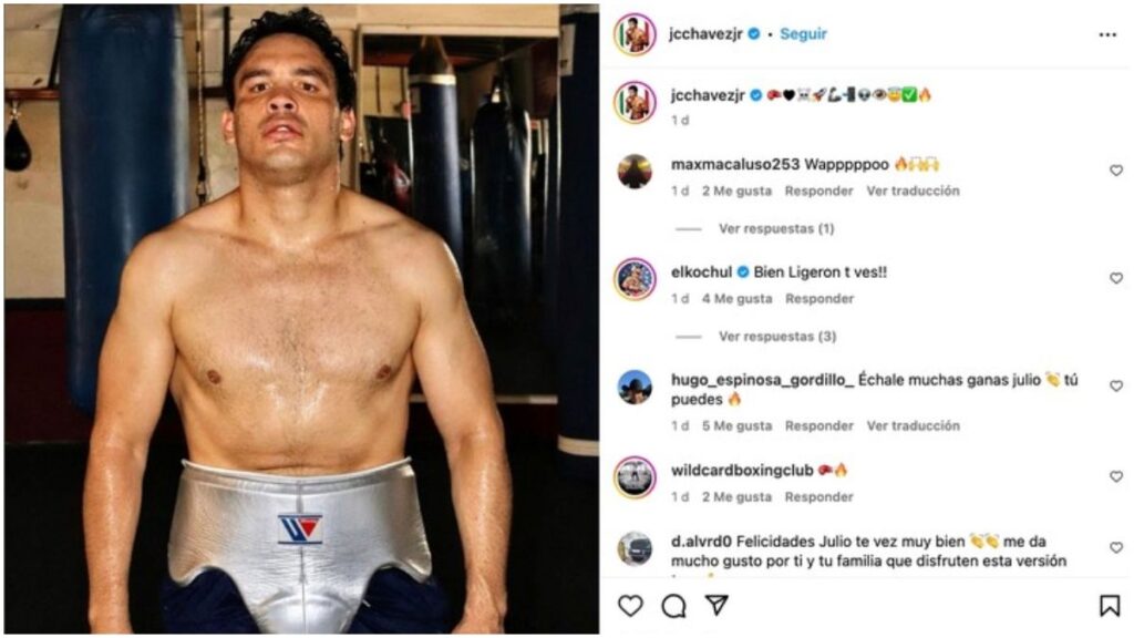 El cambio físico de Julio César Chávez Jr | @jcchavezjr