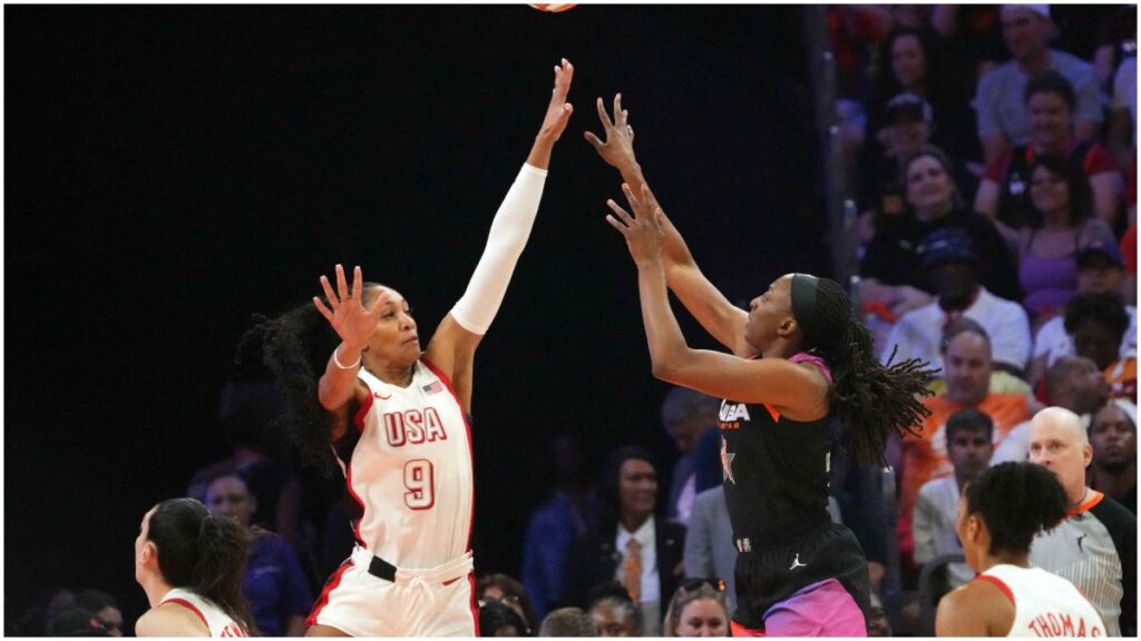 Equipo femenil de Estados Unidos vs All-Stars WNBA | Reuters