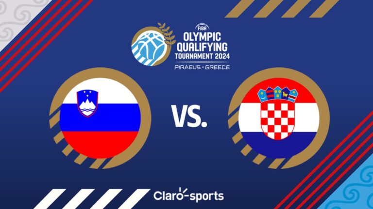 Preolímpico de básquetbol, en vivo: Eslovenia vs Croacia, Grecia 2024