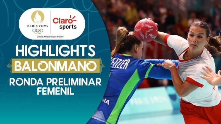 Highlights de balonmano en Paris 2024: Resultado de Eslovenia vs Dinamarca del Grupo A femenil