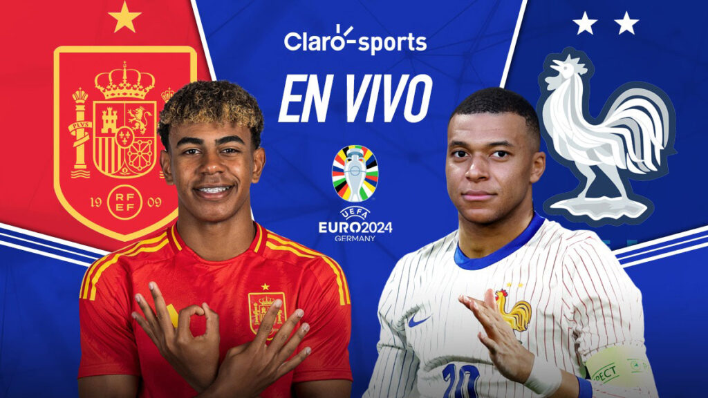 España vs Francia, semifinales en vivo online. Claro Sports