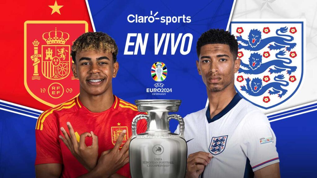 España vs Inglaterra, en vivo la final online. Claro Sports