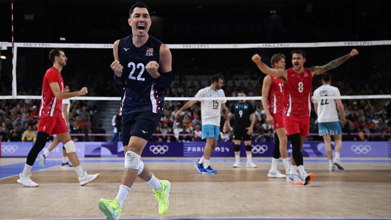 Highlights de voleibol en Paris 2024: Resultados del Estados Unidos vs Argentina del Grupo C varonil