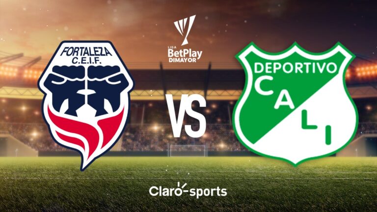 Fortaleza vs Deportivo Cali en vivo el partido de la Liga BetPlay Dimayor 2024-II: resultado y goles de la jornada 3 en directo online