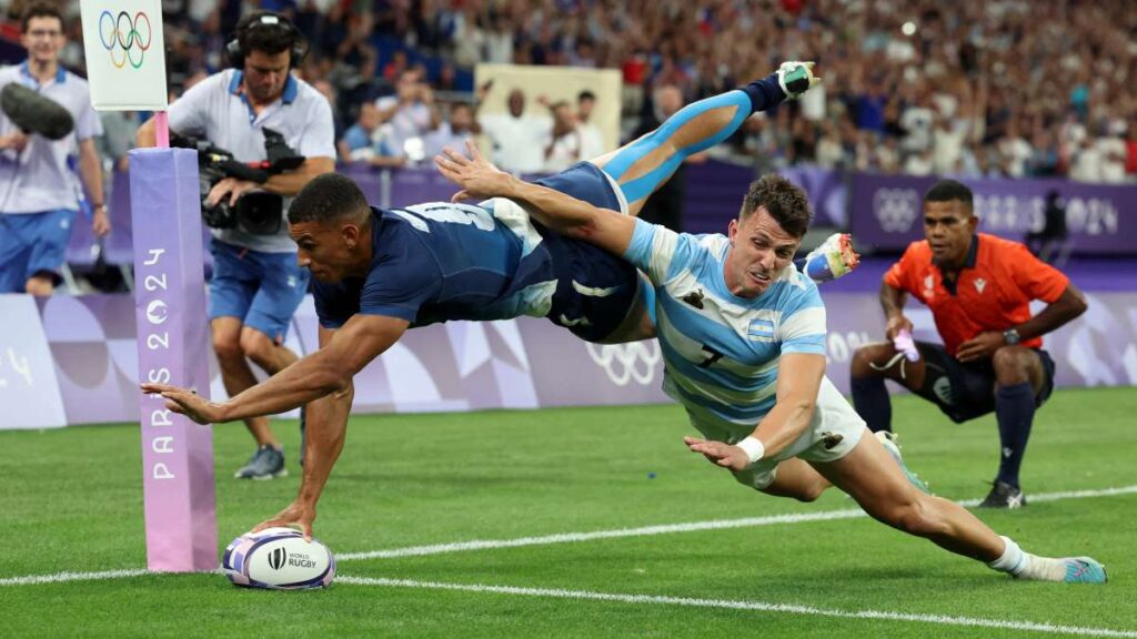 Francia se metió entre los cuatro mejores del rugby 7 varonil | Reuters