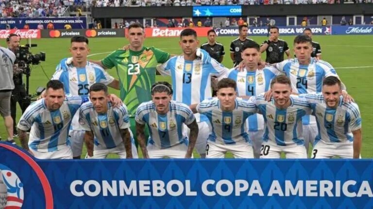 Argentina repetiría equipo ante Colombia en la final de la Copa América 2024