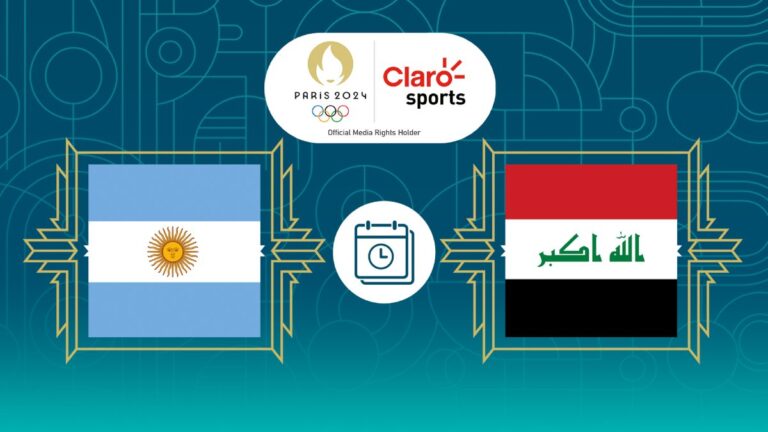 Argentina vs Irak en vivo: Horario y dónde ver la actividad de los Juegos Olímpicos Paris 2024