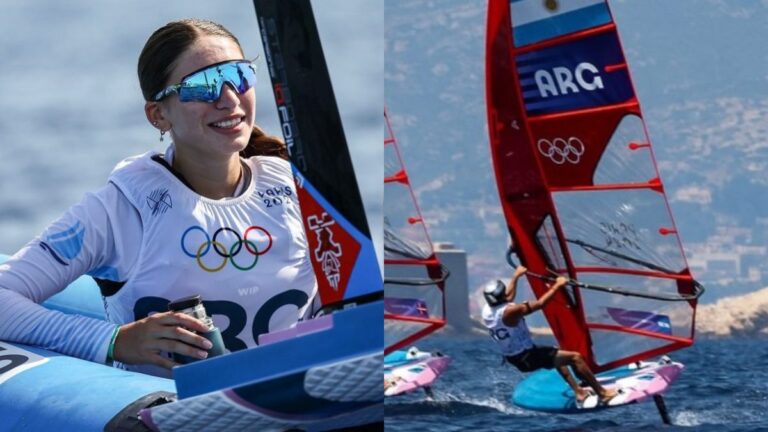 El viento apareció y Chiara Ferretti y Francisco Saubidet Birkner pudieron debutar en Paris 2024