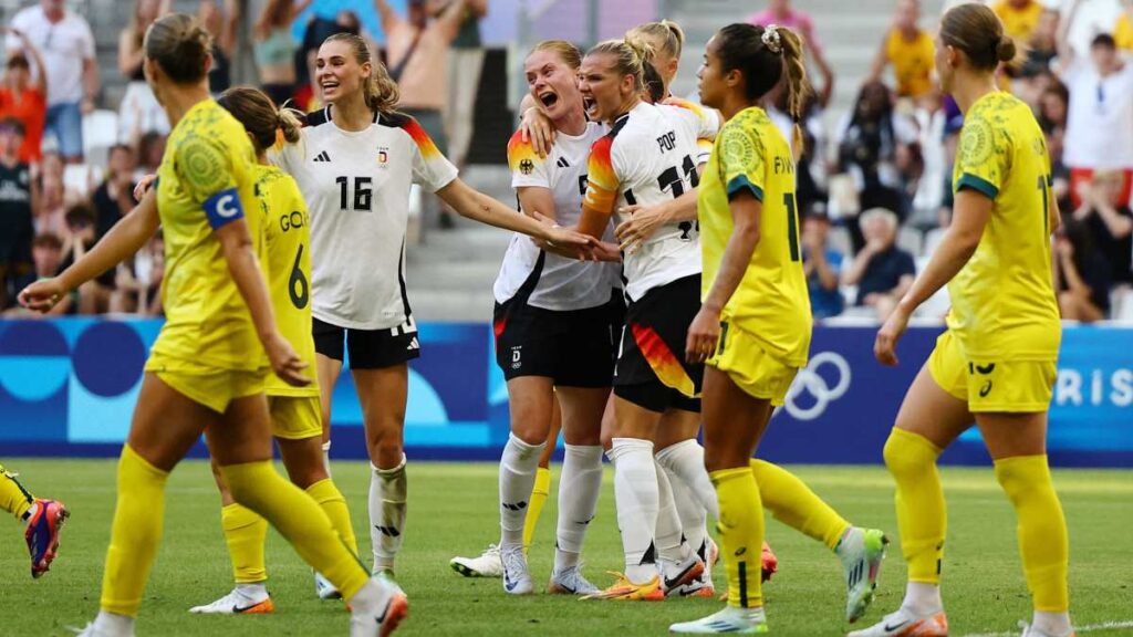 Alemania vs Australia fútbol femenil Paris 2024