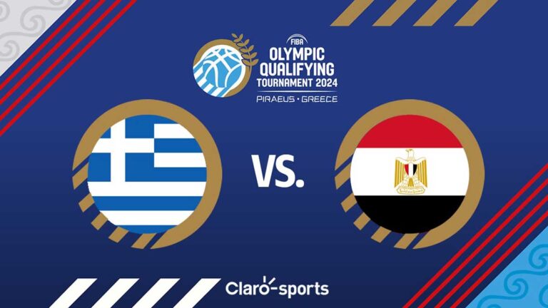 Preolímpico de Básquetbol, en vivo: Grecia vs Egipto | Grecia 2024