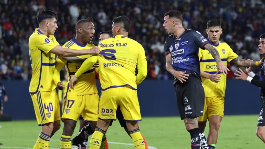 Boca consiguió un buen empate en Ecuador | Foto: @IDV_EC