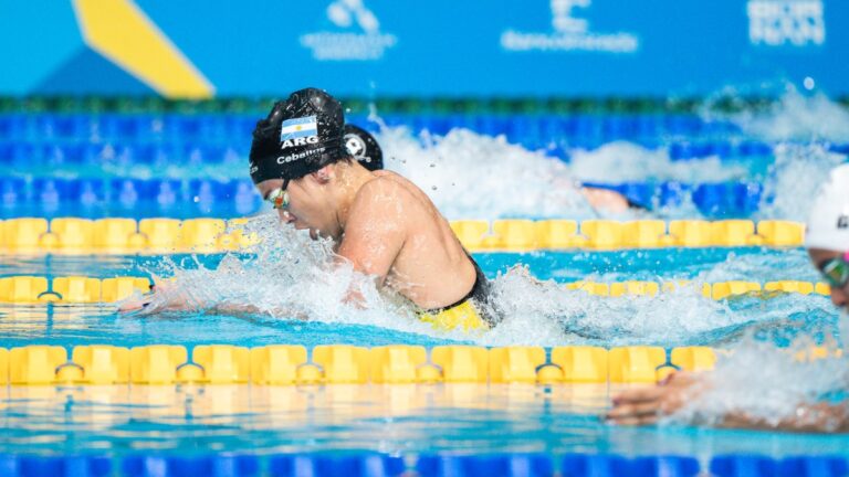 Macarena Ceballos quedó eliminada en semis de los 100m pecho