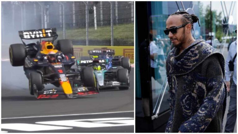 Hamilton critica a Verstappen por sus berrinches en la radio y el choque en Hungría: “Tienes que comportarte como campeón”