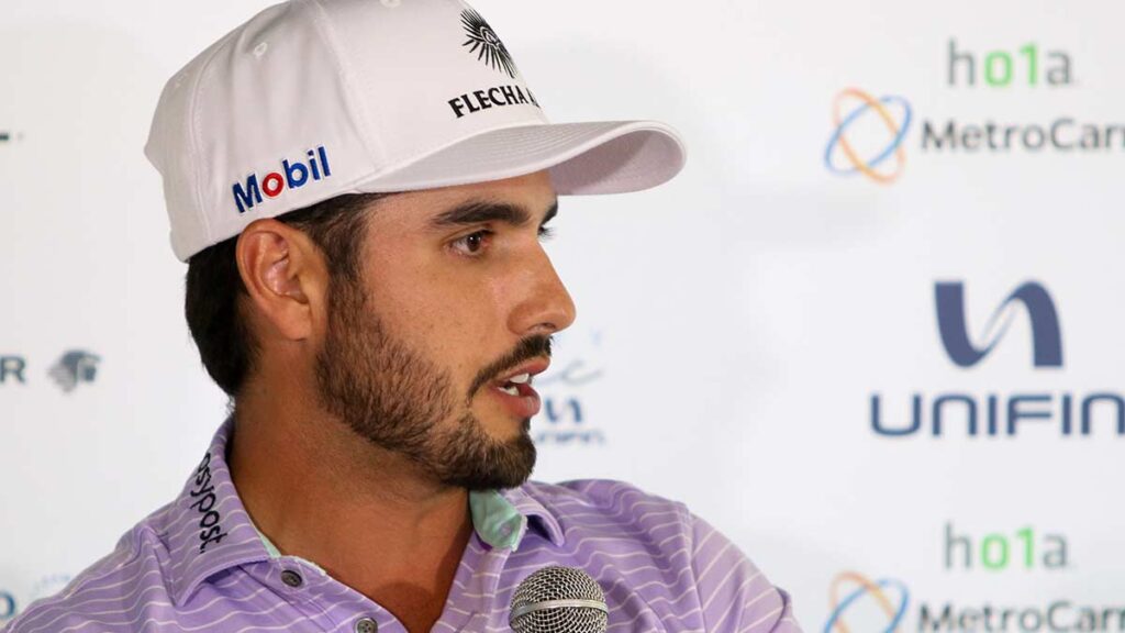 Abraham Ancer vuelve a un Major