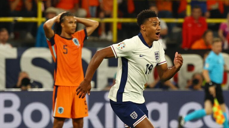 Ollie Watkins se viste de héroe y mete a Inglaterra en la Gran Final de la Eurocopa 2024