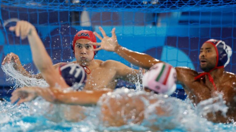 Highlights de waterpolo en Paris 2024: Resultado de la fase de grupos varonil entre Italia y Estados Unidos varonil