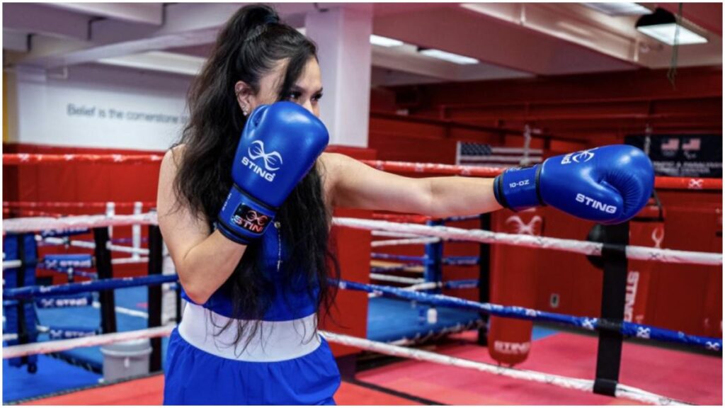 Jajaira Gonzalez, promesa del boxeo estadounidense | X:@JajairaGonzalez