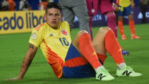 James Rodríguez, ¿en duda para el juego ante Ecuador?