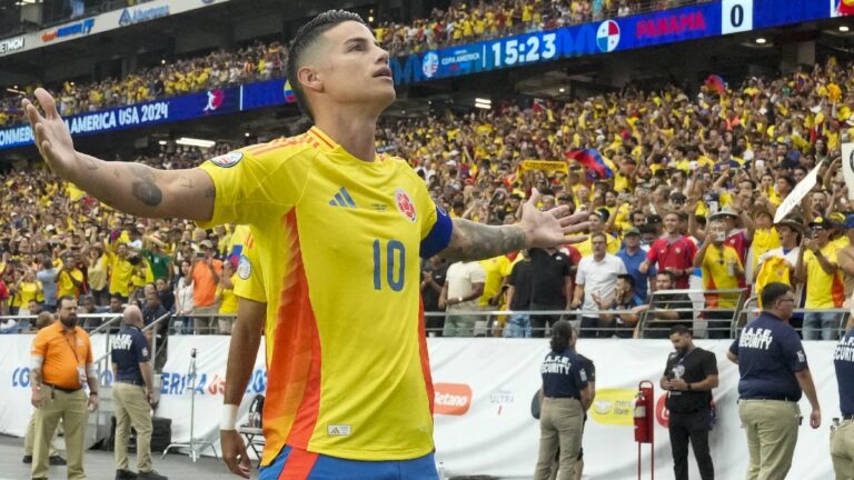 James Rodríguez, el líder que enciende la ilusión colombiana en la Copa América