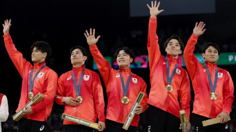 ¡Sueño cumplido! Japón se lleva el oro en la final por equipos de la gimnasia artística de Paris 2024