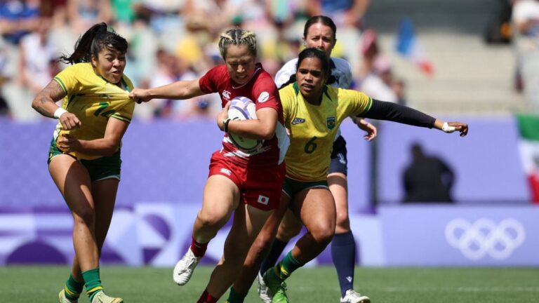 Highlights de rugby 7 en Paris 2024: Resultados Japon vs Brasil del Grupo C femenil