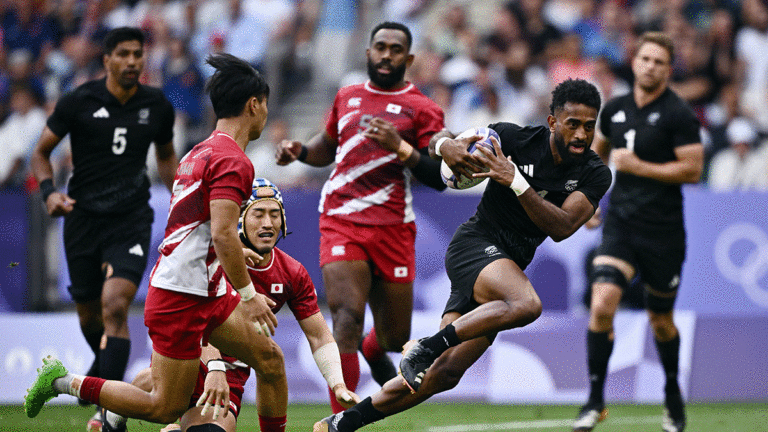 Highlights de rugby 7 en Paris 2024: Resultados de Japón vs Nueva Zelanda del Grupo A varonil