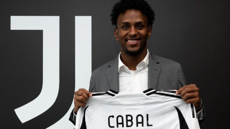 Juan David Cabal supera exámenes médicos y firma como nuevo jugador de Juventus