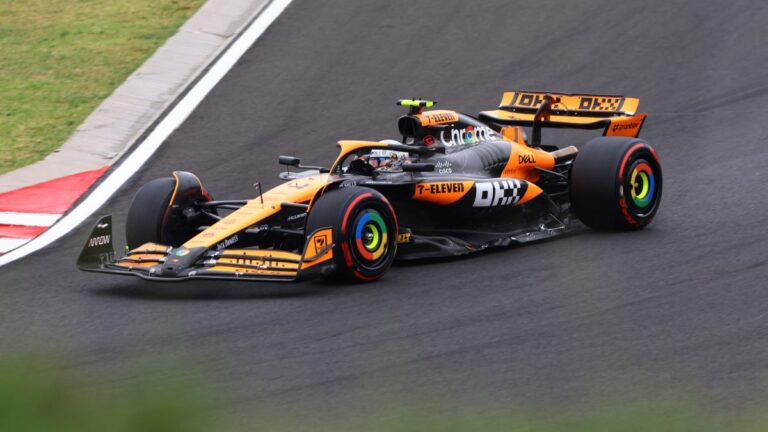 Lando Norris se lleva la pole position en el Gran Premio de Hungría; Checo Pérez sale en el lugar 16