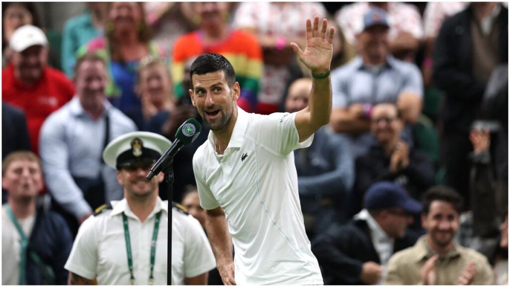 Las críticas de Novak Djokovic a la afición de Wimbledon | Reuters