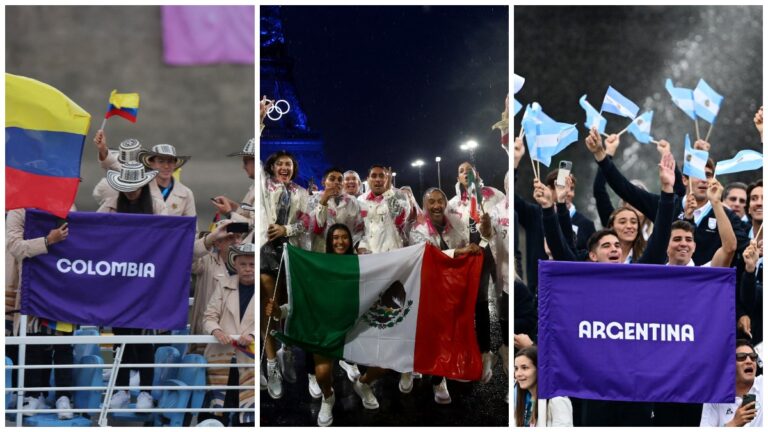 Highlights de los desfiles de los países latinoamericanos en Paris 2024: Resumen de la Ceremonia de Inauguración