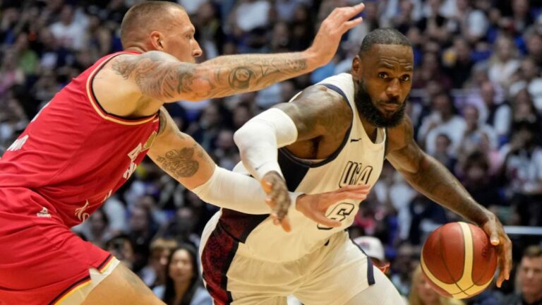 LeBron salva al Dream Team ante Alemania en su último partido de preparación previo a los Juegos Olímpicos