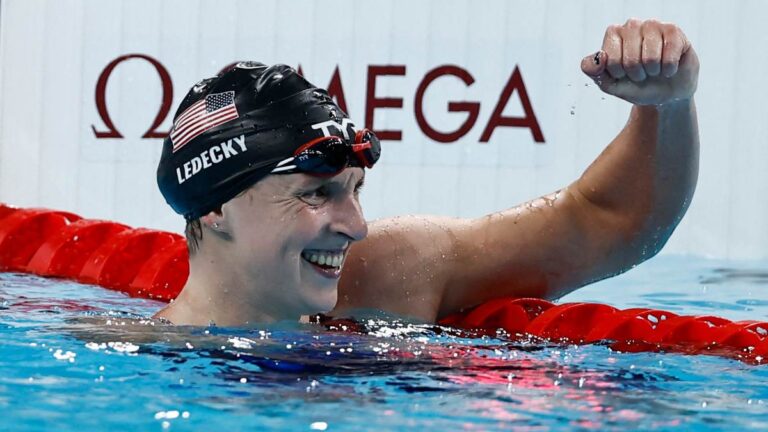 ¡Histórica! Katie Ledecky iguala el récord de más medallas olímpicas por una mujer estadounidense