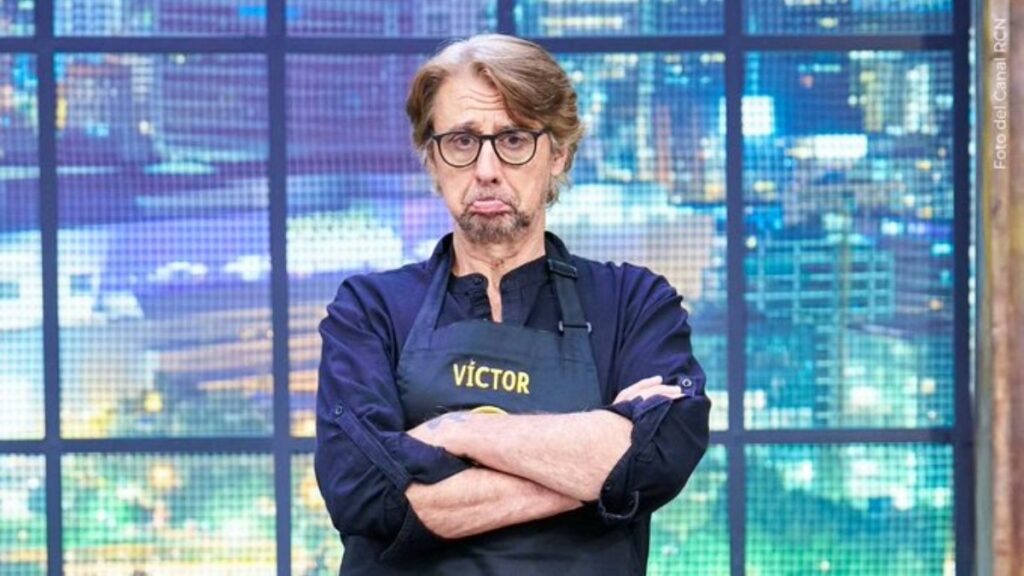 Víctor Mallarino, en 'MasterChef Celebrity'. - @CanalRCN.