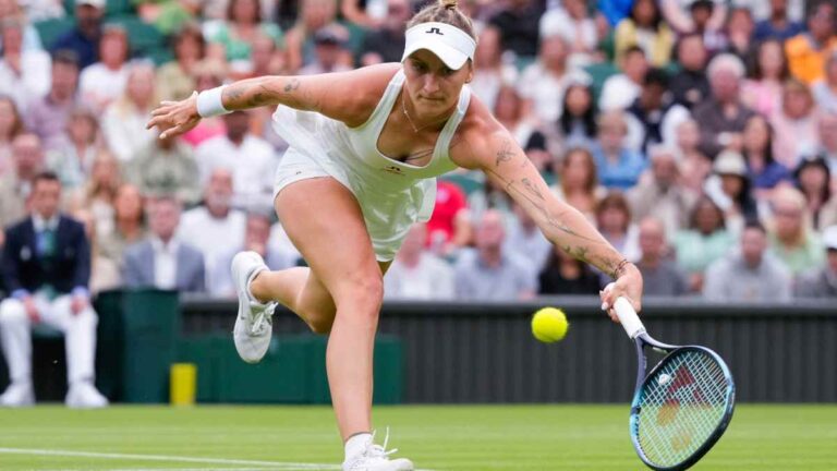 Marketa Vondrousova, baja por lesión de Paris 2024 y no podrá defender su plata de Tokyo 2020